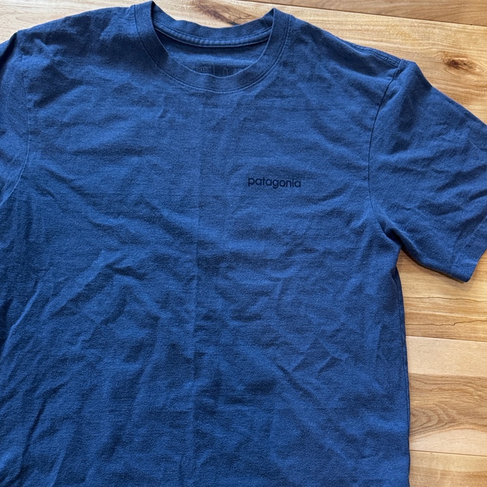 Patagonia Men's Navy Short Sleeve Tee